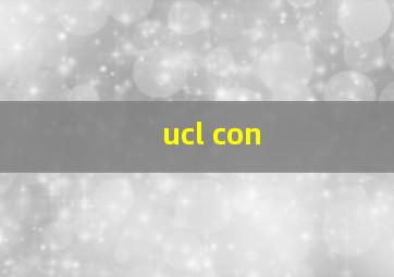 ucl con